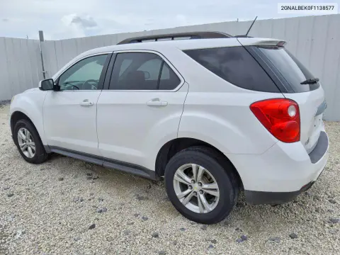 2015 Chevrolet Equinox Lt VIN 2GNALBEK0F1138577 фото 2
