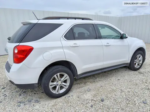 2015 Chevrolet Equinox Lt VIN 2GNALBEK0F1138577 фото 3