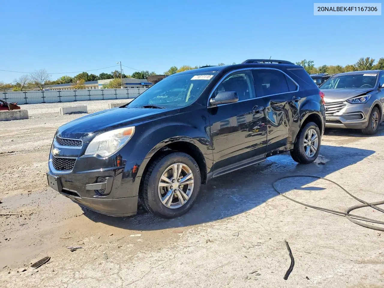 2015 Chevrolet Equinox Lt VIN 2GNALBEK4F1167306 фото 1
