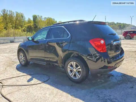 2015 Chevrolet Equinox Lt VIN 2GNALBEK4F1167306 фото 2