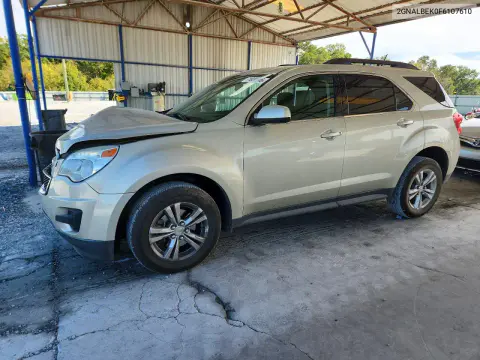 2GNALBEK0F6107610 — 2015 Chevrolet Equinox, Передняя часть, фото до ремонта