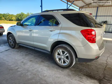 2015 Chevrolet Equinox Lt VIN 2GNALBEK0F6107610 фото 2