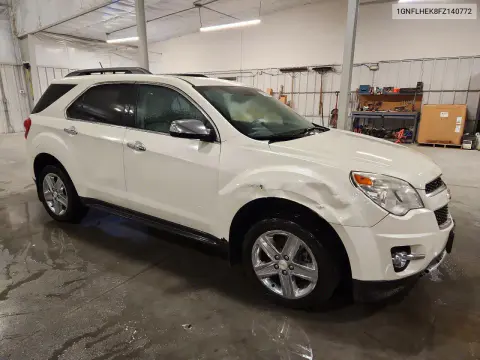 2015 Chevrolet Equinox Ltz VIN 1GNFLHEK8FZ140772 фото 4
