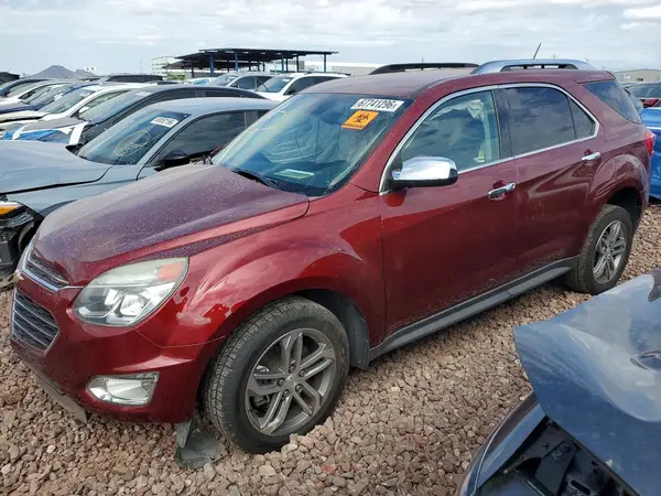 2GNALDEKXG1176962 — 2016 Chevrolet Equinox, Передняя часть (Front End), фото до ремонта
