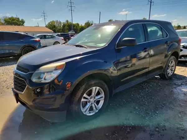 2GNALBEK6G1123468 — 2016 Chevrolet Equinox, Передняя часть (Front End), фото до ремонта