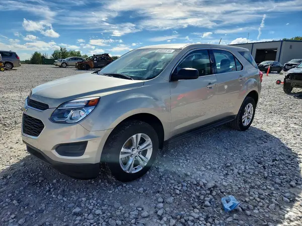 2GNALBEK8G1156357 — 2016 Chevrolet Equinox, Передняя часть (Front End), фото до ремонта