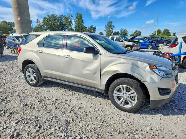 2GNALBEK8G1156357 — 2016 Chevrolet Equinox, фото 4 с аукциона Copart, Передняя часть