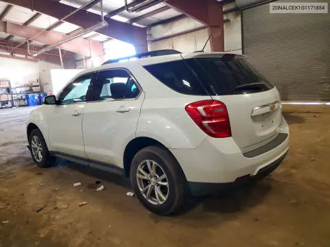 2016 Chevrolet Equinox Lt VIN 2GNALCEK1G1171854 фото 2