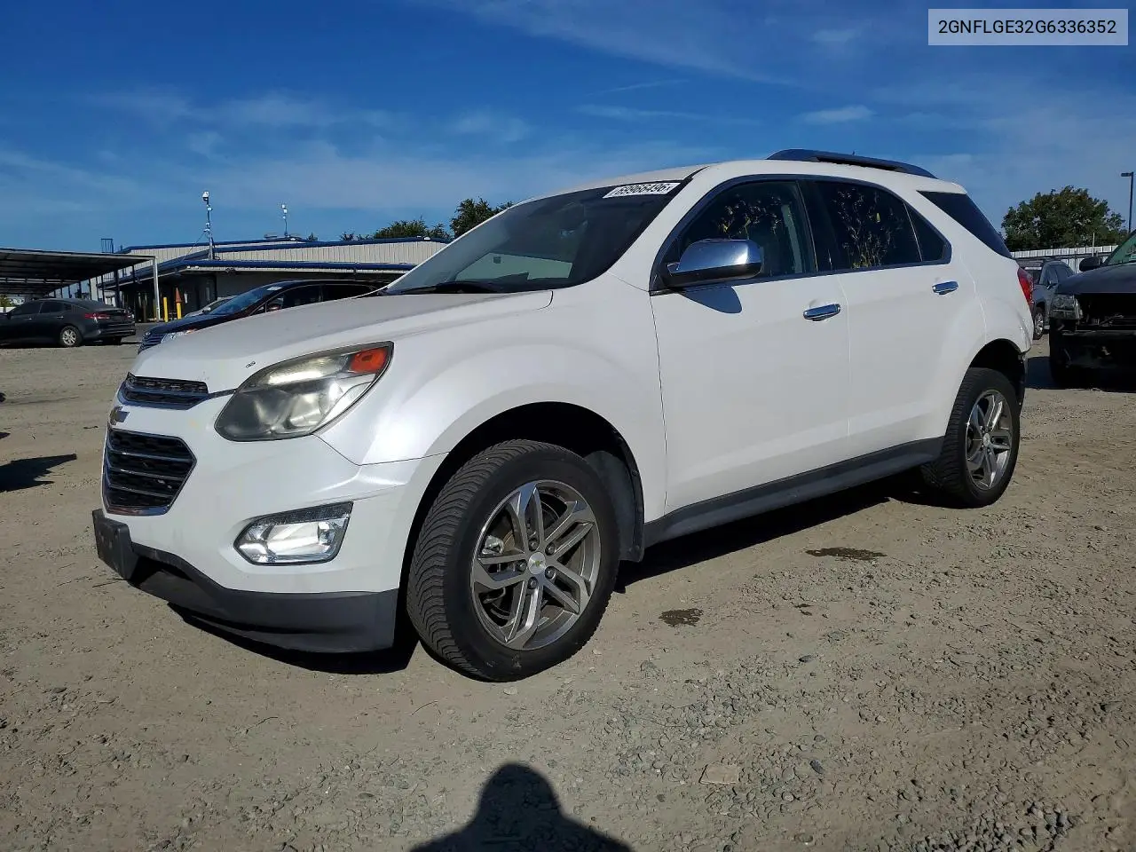 2016 Chevrolet Equinox Ltz VIN 2GNFLGE32G6336352 фото 1