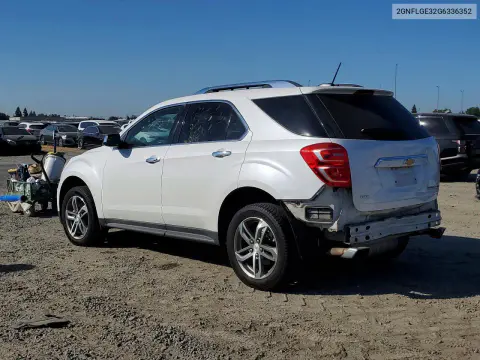 2016 Chevrolet Equinox Ltz VIN 2GNFLGE32G6336352 фото 2