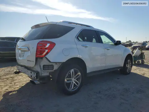 2016 Chevrolet Equinox Ltz VIN 2GNFLGE32G6336352 фото 3