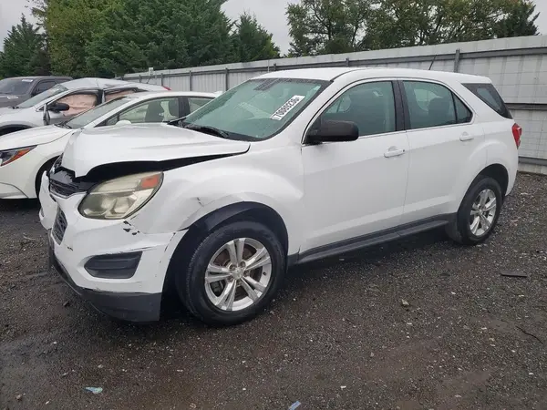 2GNALBEK0G1163254 — 2016 Chevrolet Equinox, Передняя часть (Front End), фото до ремонта