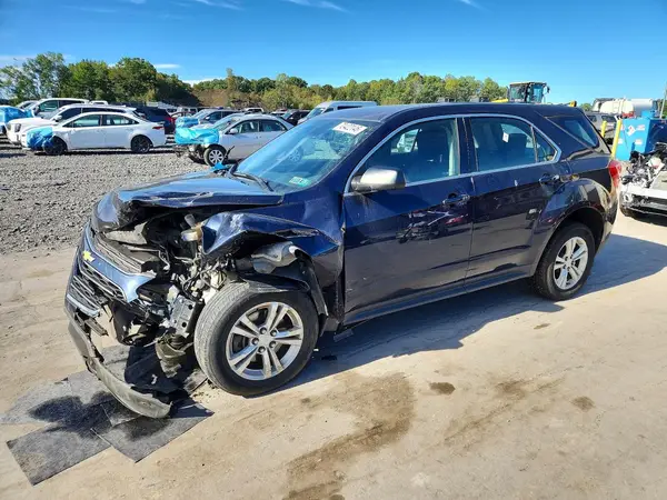 2GNFLEEK5G6263831 — 2016 Chevrolet Equinox, Передняя часть (Front End), фото до ремонта