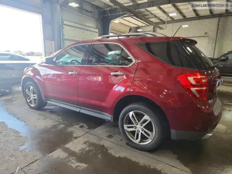 2016 Chevrolet Equinox Ltz VIN 2GNFLGE35G6325975 фото 2
