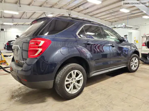 2016 Chevrolet Equinox Lt VIN 2GNALCEK5G6274231 фото 3