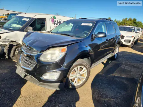 2GNFLFEK7G6343928 — 2016 Chevrolet Equinox, Передняя часть, фото до ремонта