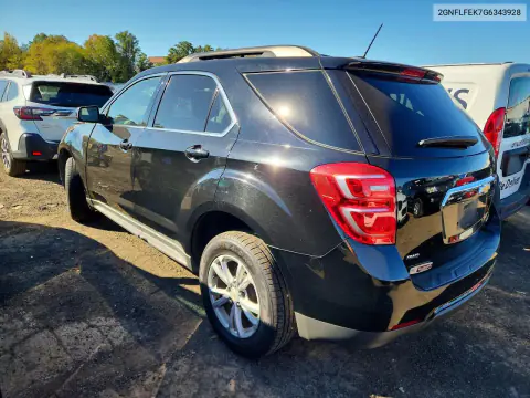 2016 Chevrolet Equinox Lt VIN 2GNFLFEK7G6343928 фото 2