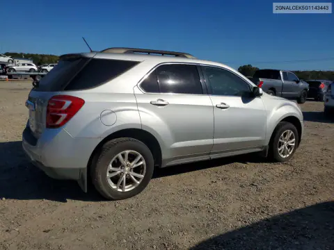 2016 Chevrolet Equinox Lt VIN 2GNALCEK5G1143443 фото 3