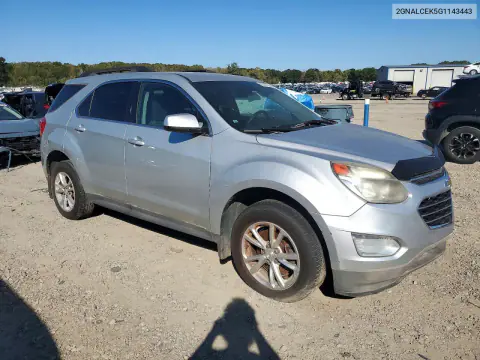2016 Chevrolet Equinox Lt VIN 2GNALCEK5G1143443 фото 4