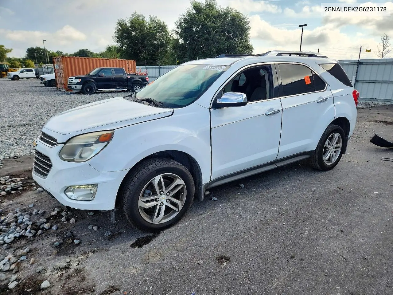 2016 Chevrolet Equinox Ltz VIN 2GNALDEK2G6231178 фото 1