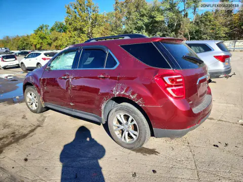 2016 Chevrolet Equinox Lt VIN 2GNFLFEK0G6230158 фото 2