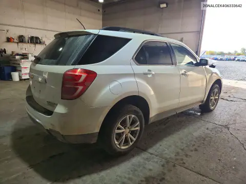 2016 Chevrolet Equinox Lt VIN 2GNALCEK4G6333642 фото 3