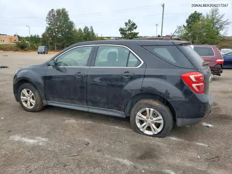 2016 Chevrolet Equinox Ls VIN 2GNALBEK2G6217267 фото 2