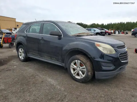 2016 Chevrolet Equinox Ls VIN 2GNALBEK2G6217267 фото 4
