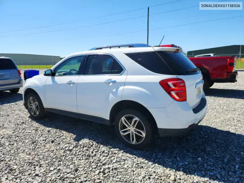 2016 Chevrolet Equinox Ltz VIN 2GNALDEKXG1158526 фото 2
