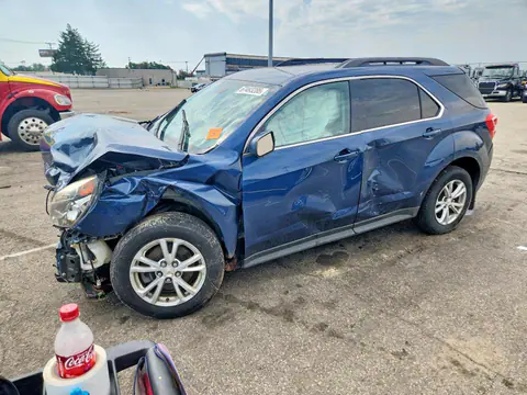 2GNALCEK6H6103117 — 2017 Chevrolet Equinox, Передняя часть (Front End), фото до ремонта
