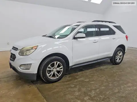 2GNALCEK2H1591091 — 2017 Chevrolet Equinox, Мелкие вмятины и царапины, фото до ремонта