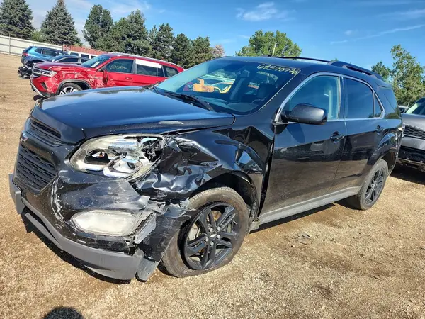 2GNFLFEK6H6265627 — 2017 Chevrolet Equinox, Передняя часть (Front End), фото до ремонта