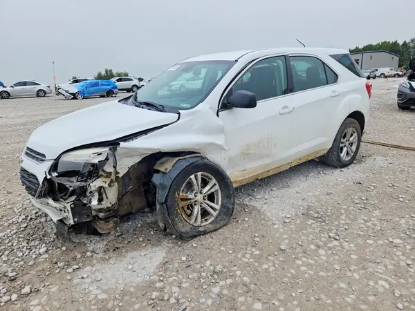 2GNALBEK3H1534182 — 2017 Chevrolet Equinox, Передняя часть (Front End), фото до ремонта
