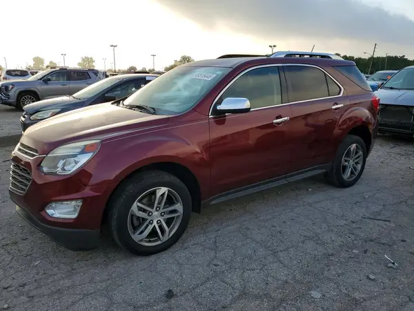 2GNALDEKXH1527791 — 2017 Chevrolet Equinox, Передняя часть (Front End), фото до ремонта