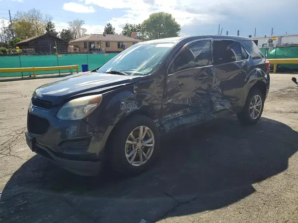 2GNFLEEKXH6267536 — 2017 Chevrolet Equinox, Передняя часть (Front End), фото до ремонта
