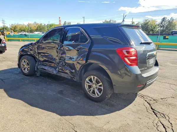 2GNFLEEKXH6267536 — 2017 Chevrolet Equinox, фото 2 с аукциона Copart, Передняя часть