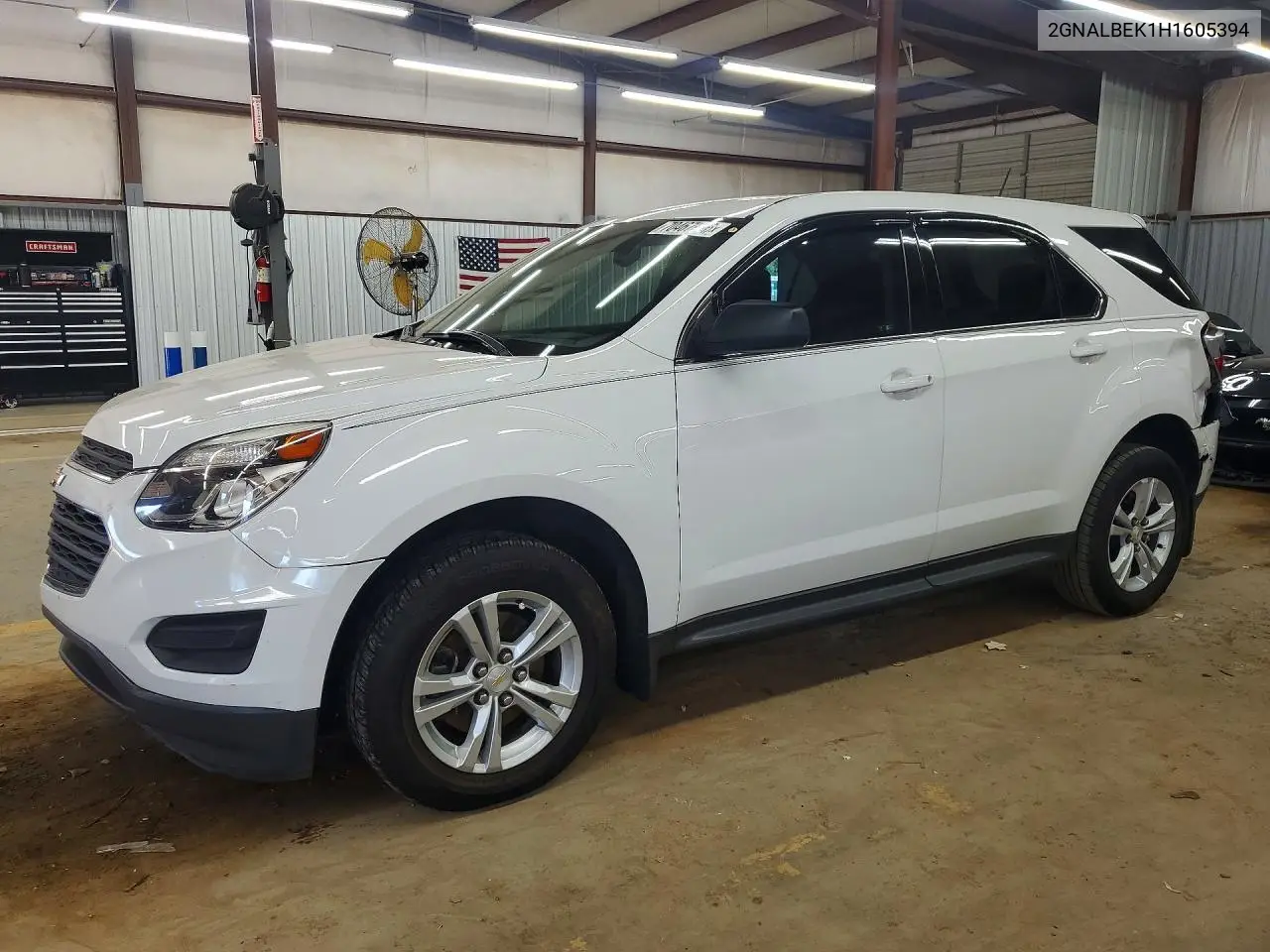 2017 Chevrolet Equinox Ls VIN 2GNALBEK1H1605394 фото 1