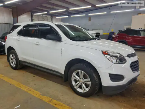 2017 Chevrolet Equinox Ls VIN 2GNALBEK1H1605394 фото 4