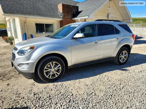 2017 Chevrolet Equinox Lt VIN 2GNALCEK6H1577887 фото 1