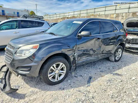 2017 Chevrolet Equinox Ls VIN 2GNALBEK5H1552621 фото 1