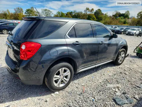 2017 Chevrolet Equinox Ls VIN 2GNALBEK5H1552621 фото 3