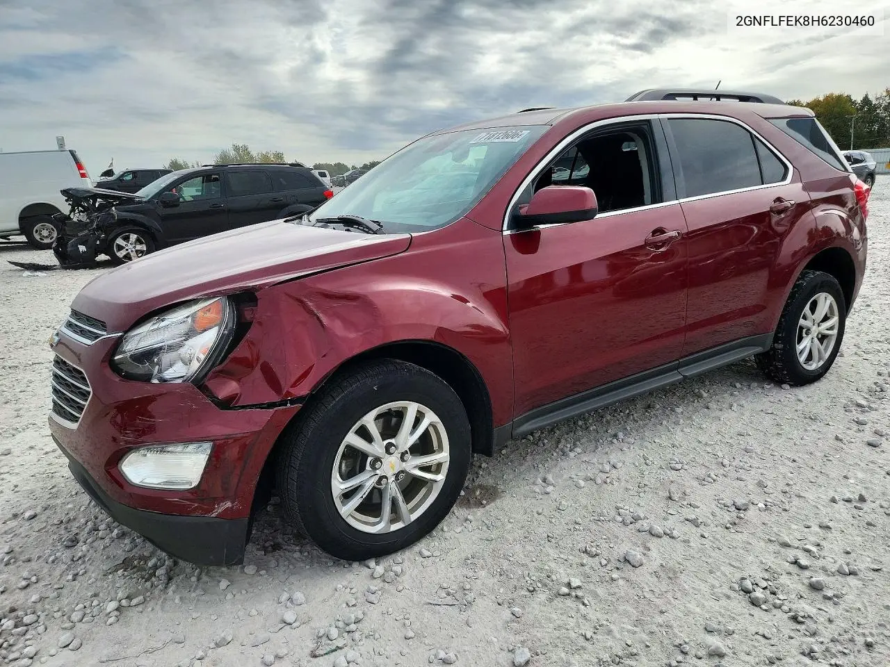 2017 Chevrolet Equinox Lt VIN 2GNFLFEK8H6230460 фото 1