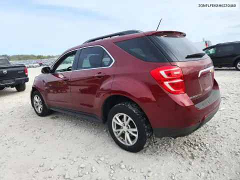 2017 Chevrolet Equinox Lt VIN 2GNFLFEK8H6230460 фото 2