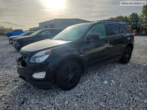 2GNALCEK1H6262112 — 2017 Chevrolet Equinox, Передняя часть, фото до ремонта