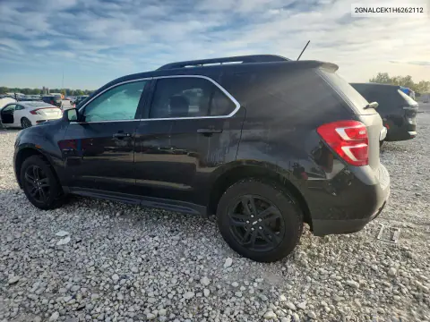 2017 Chevrolet Equinox Lt VIN 2GNALCEK1H6262112 фото 2