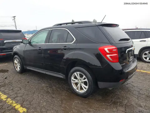 2017 Chevrolet Equinox Lt VIN 2GNALCEK0H1554945 фото 2
