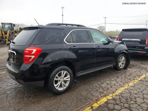 2017 Chevrolet Equinox Lt VIN 2GNALCEK0H1554945 фото 3