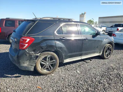 2017 Chevrolet Equinox Lt VIN 2GNALCEK3H1593027 фото 3