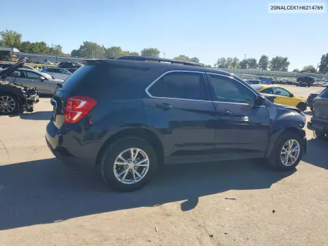 2017 Chevrolet Equinox Lt VIN 2GNALCEK1H6214769 фото 3