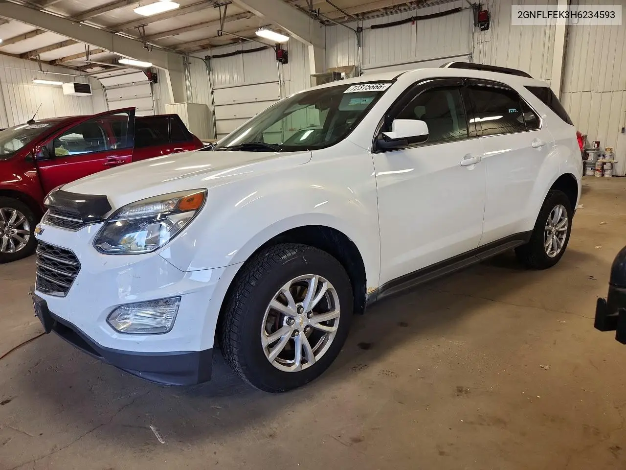 2017 Chevrolet Equinox VIN 2GNFLFEK3H6234593 фото 1